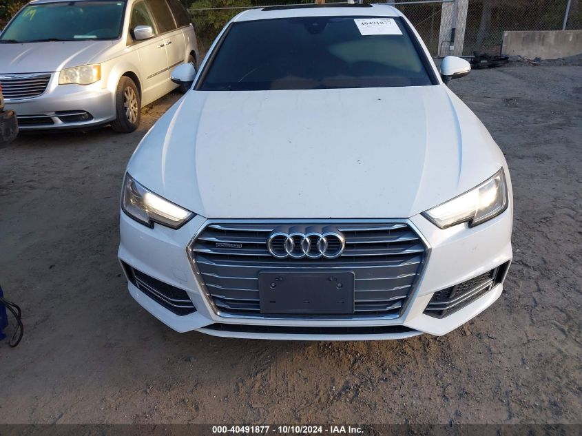 2017 Audi A4 2.0T Season Of Audi Premium VIN: WAUDNAF42HN048730 Lot: 40491877