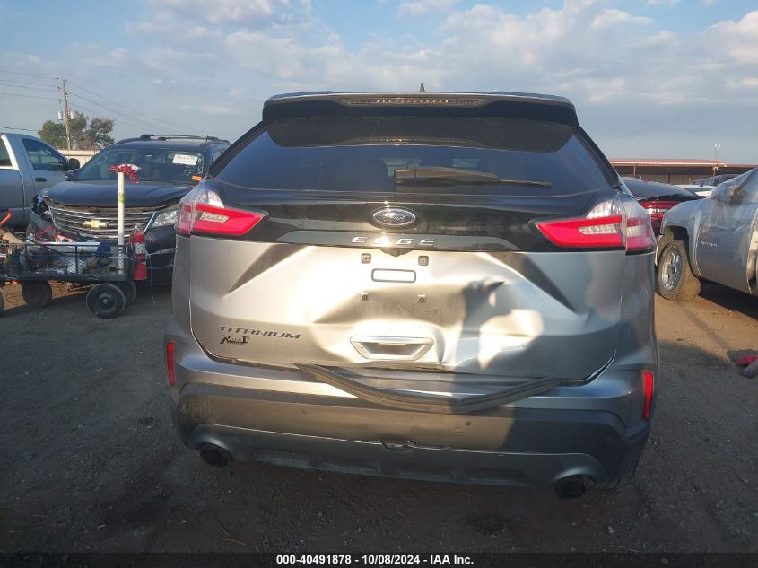 2021 Ford Edge Titanium VIN: 2FMPK3K92MBA51019 Lot: 40491878