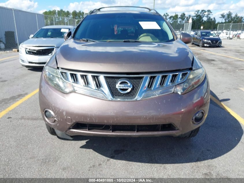 2009 Nissan Murano Le VIN: JN8AZ18W89W124220 Lot: 40491885