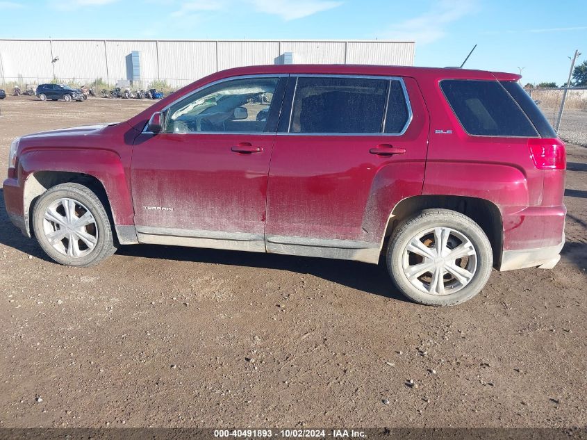 2017 GMC Terrain Sle-1 VIN: 2GKALMEK9H6234898 Lot: 40491893