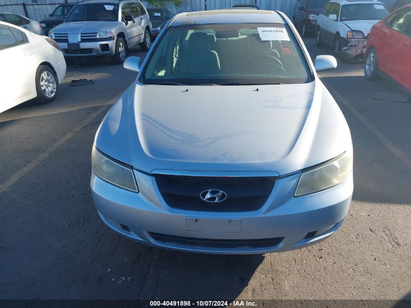 5NPEU46F57H169456 2007 Hyundai Sonata Limited/Se V6