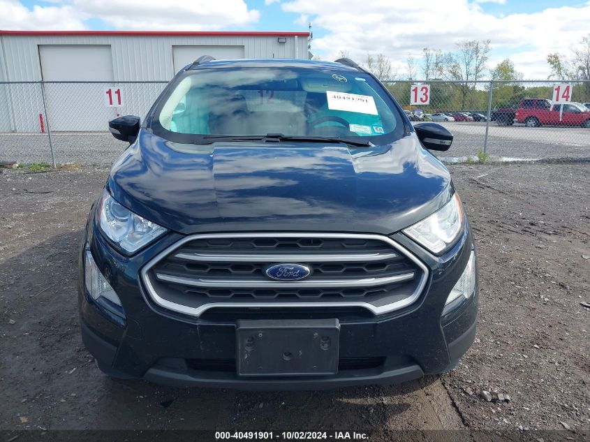 2021 Ford Ecosport Se VIN: MAJ6S3GL1MC410080 Lot: 40491901