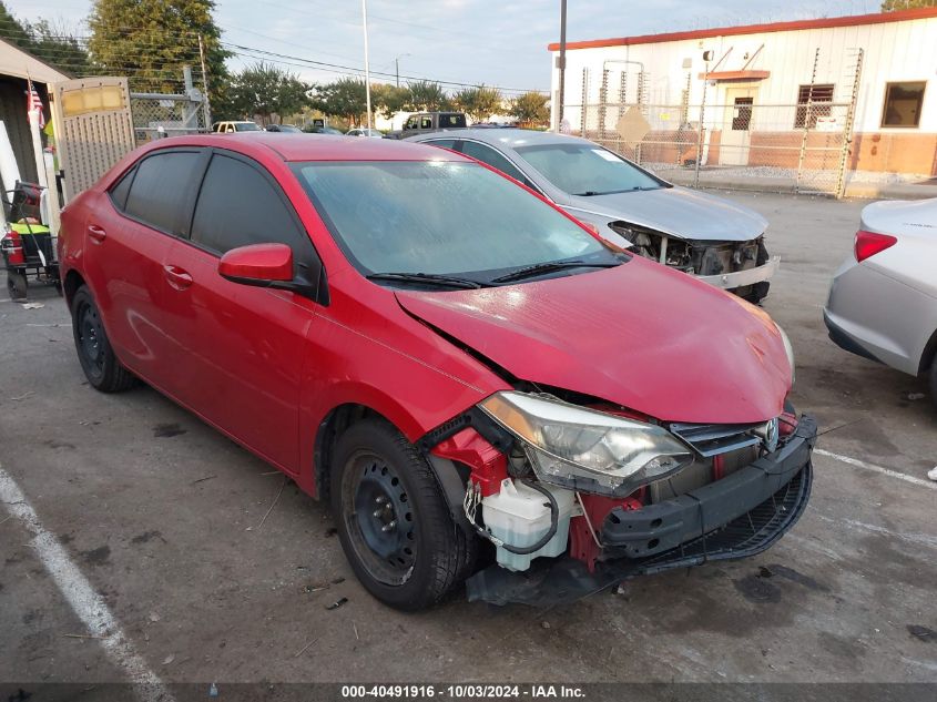 2T1BURHE1FC377999 2015 TOYOTA COROLLA - Image 1