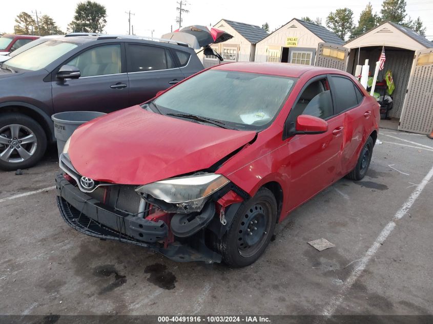 2T1BURHE1FC377999 2015 TOYOTA COROLLA - Image 2