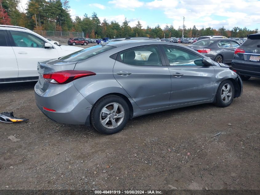 5NPDH4AE1FH630486 2015 Hyundai Elantra Se