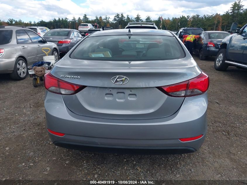 5NPDH4AE1FH630486 2015 Hyundai Elantra Se