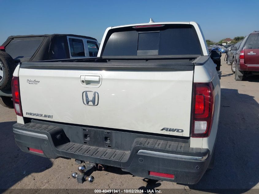 2017 Honda Ridgeline Rtl-E VIN: 5FPYK3F75HB034894 Lot: 40491941