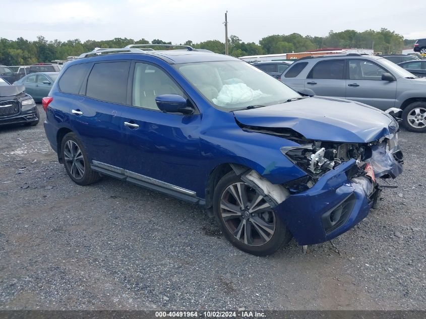 5N1DR2MMXJC677438 2018 Nissan Pathfinder Platinum