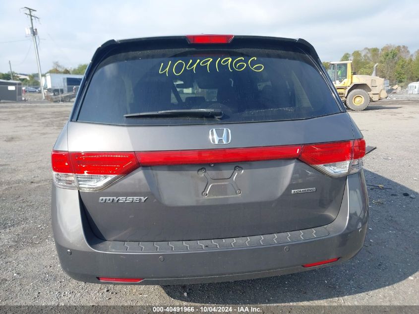 2014 Honda Odyssey Touring/Touring Elite VIN: 5FNRL5H95EB096375 Lot: 40491966