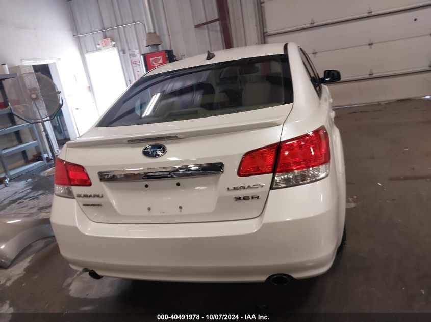 2011 Subaru Legacy 3.6R Limited VIN: 4S3BMEK61B2224901 Lot: 40491978