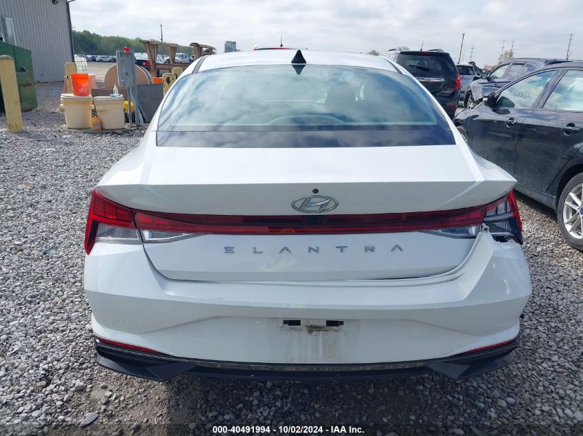 2021 Hyundai Elantra Sel VIN: 5NPLN4AG7MH034091 Lot: 40491994