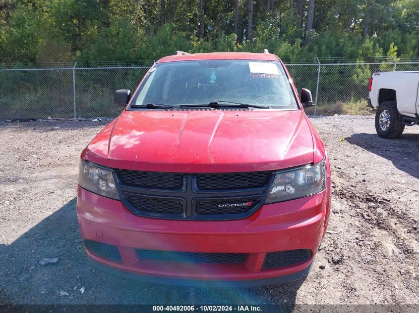 2017 Dodge Journey Se VIN: 3C4PDCAB7HT607533 Lot: 40492006