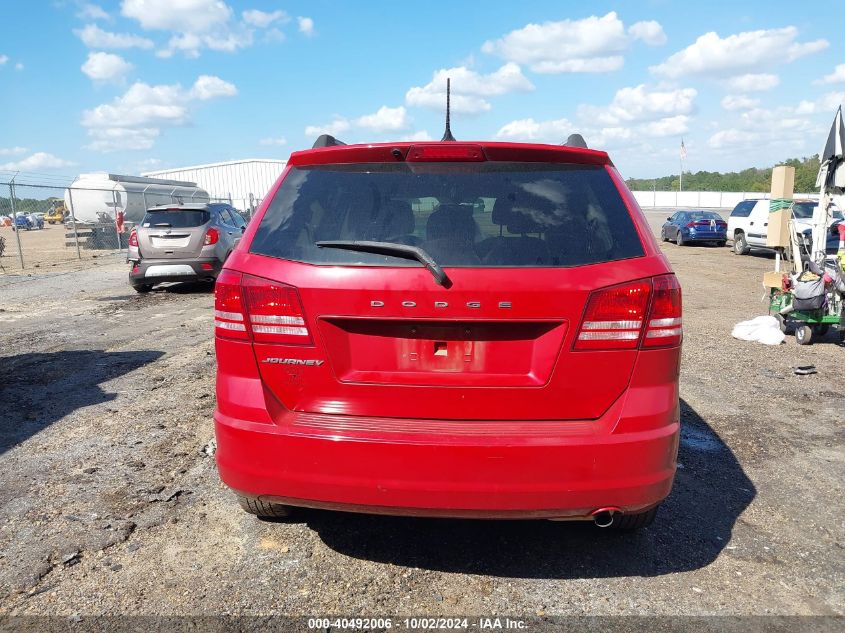 2017 Dodge Journey Se VIN: 3C4PDCAB7HT607533 Lot: 40492006