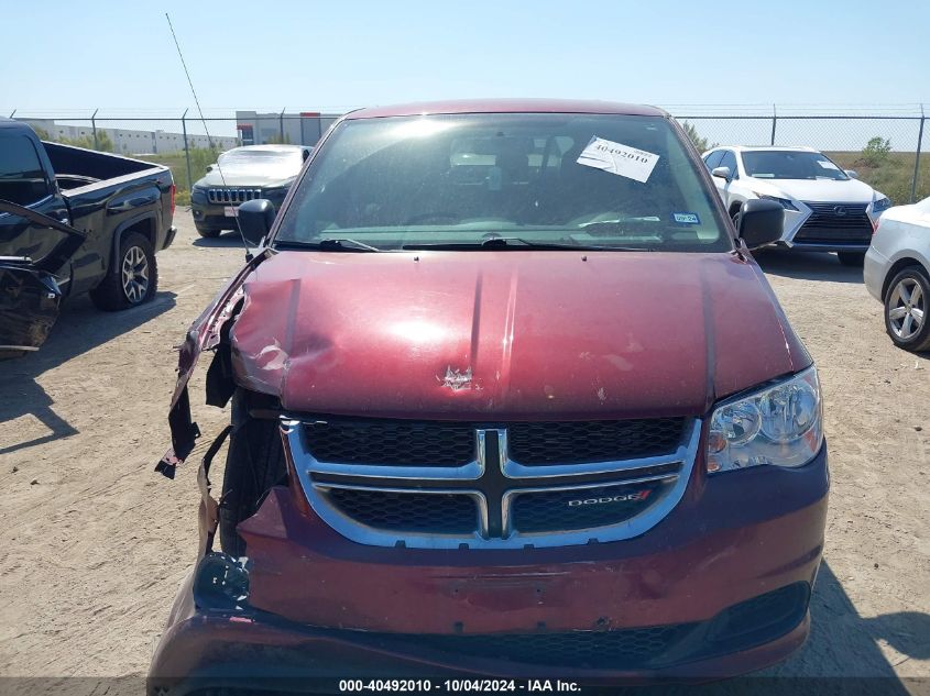 2018 Dodge Grand Caravan Se VIN: 2C4RDGBG8JR138083 Lot: 40492010