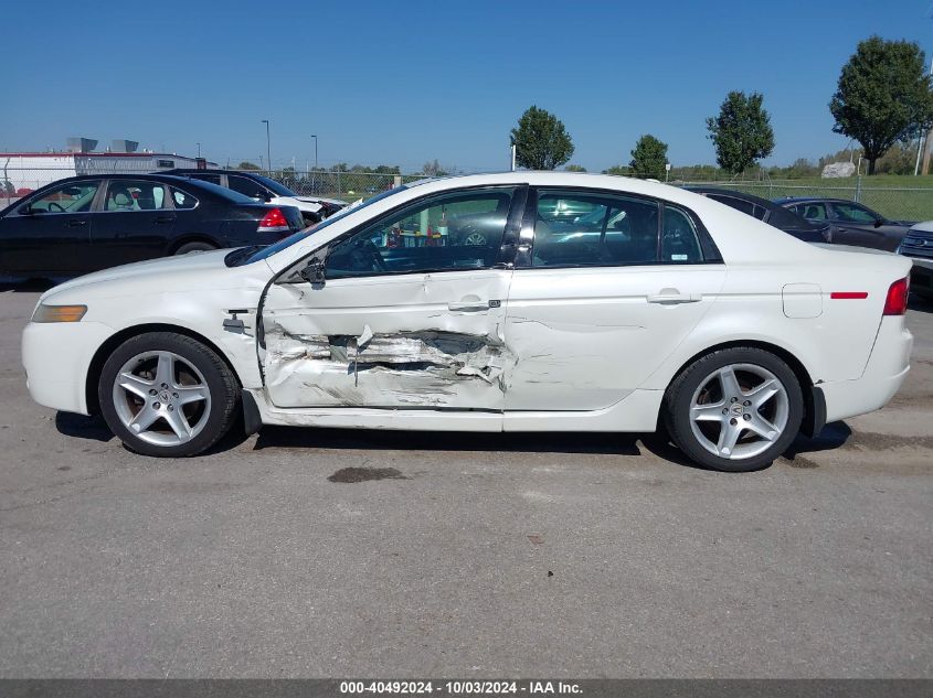 2004 Acura Tl Base W/Nav System (A5) VIN: 19UUA66224A008967 Lot: 40492024