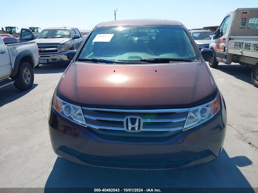 2012 Honda Odyssey Ex-L VIN: 5FNRL5H62CB016467 Lot: 40492043