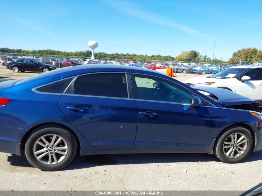 5NPE24AF8FH156812 2015 Hyundai Sonata Se