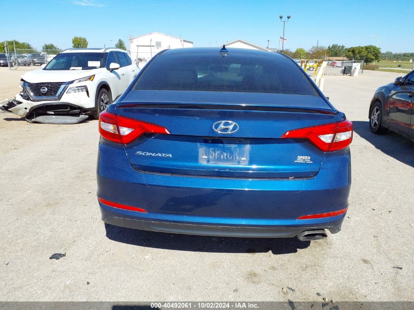 5NPE24AF8FH156812 2015 Hyundai Sonata Se