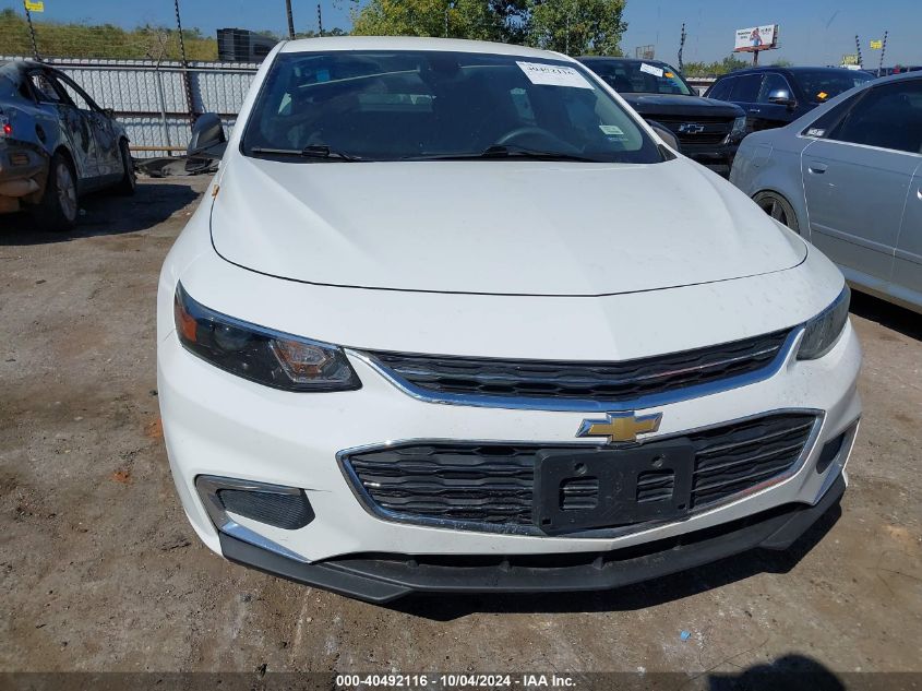 1G1ZB5ST0GF238372 2016 Chevrolet Malibu Ls