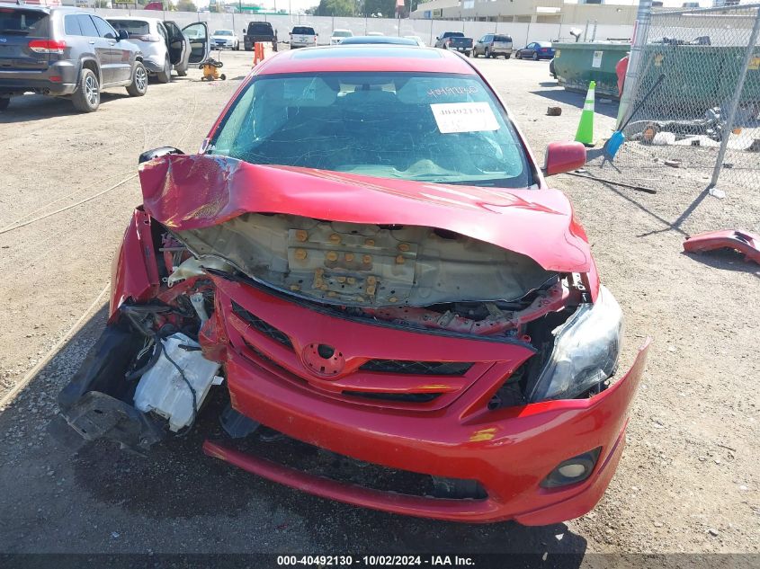 2011 Toyota Corolla S VIN: 2T1BU4EEXBC670396 Lot: 40492130