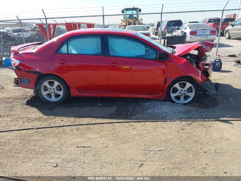 2011 Toyota Corolla S VIN: 2T1BU4EEXBC670396 Lot: 40492130