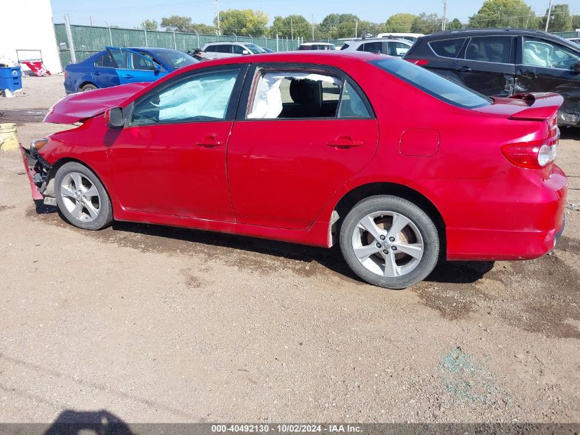 2011 Toyota Corolla S VIN: 2T1BU4EEXBC670396 Lot: 40492130