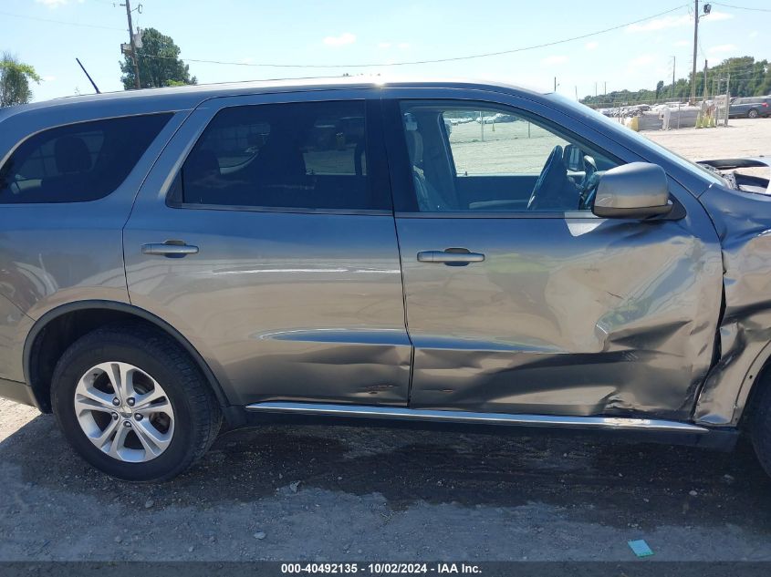 2012 Dodge Durango Sxt VIN: 1C4RDHAG1CC335406 Lot: 40492135