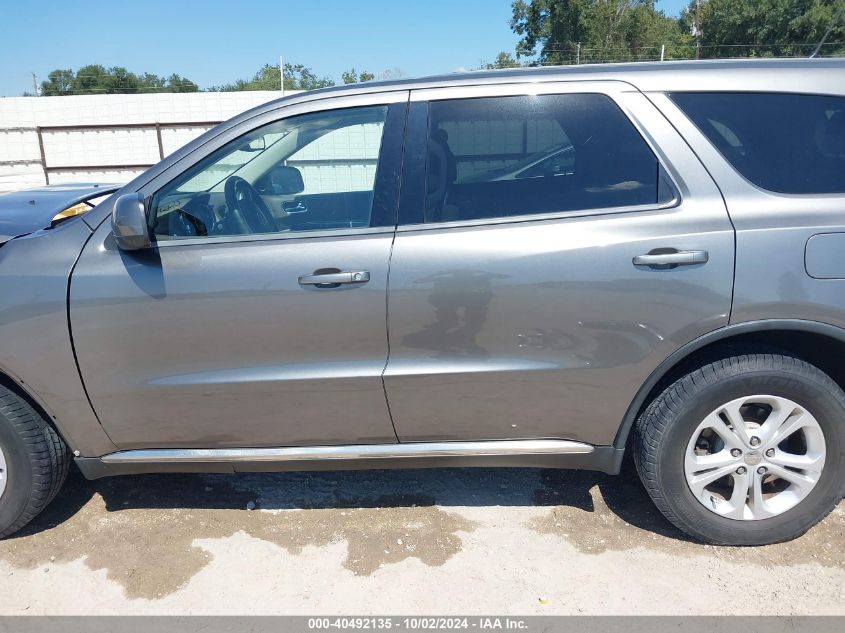 2012 Dodge Durango Sxt VIN: 1C4RDHAG1CC335406 Lot: 40492135