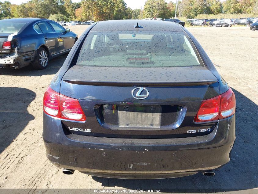 2009 Lexus Gs 350 VIN: JTHBE96S190044382 Lot: 40492146