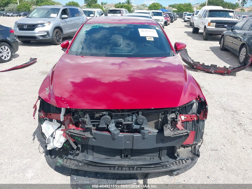 VIN JM1BPAMM4K1137415 2019 MAZDA MAZDA3 PREFERRED PACKAGE