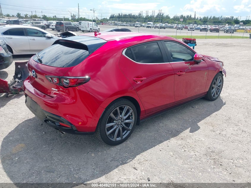 VIN JM1BPAMM4K1137415 2019 MAZDA MAZDA3 PREFERRED PACKAGE
