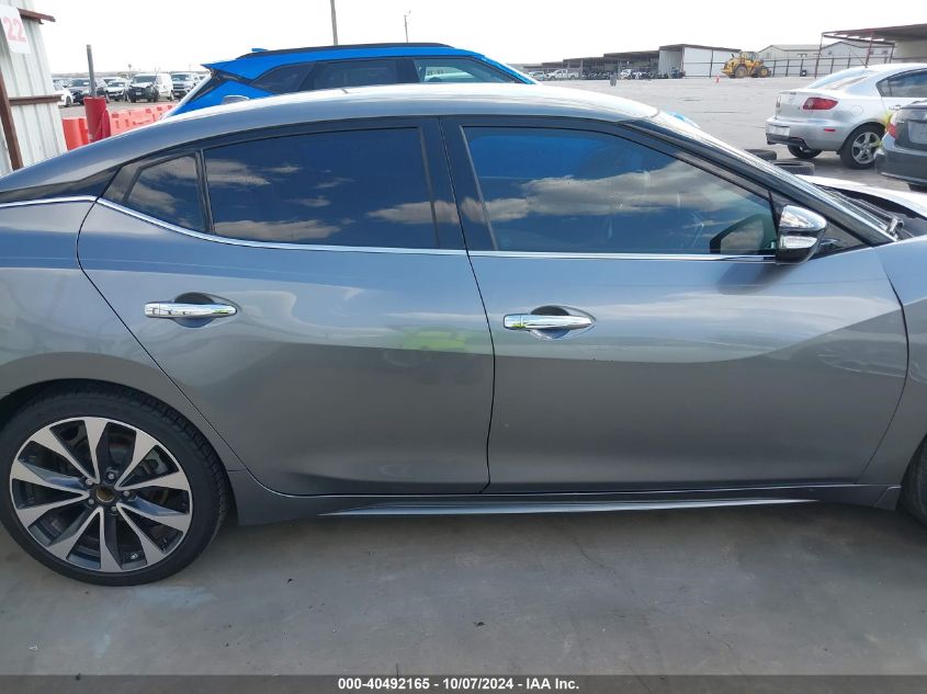 2016 Nissan Maxima 3.5 Sr VIN: 1N4AA6AP5GC387272 Lot: 40492165