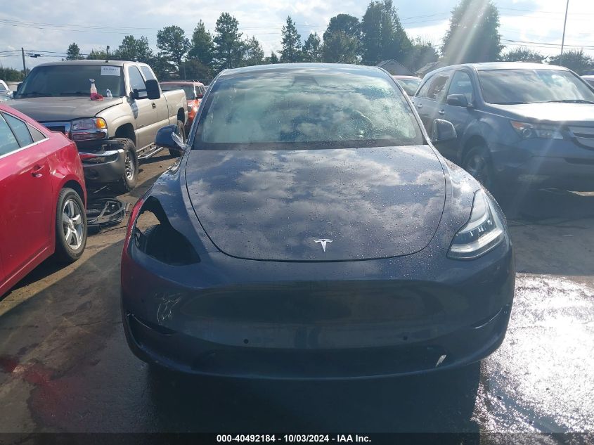 2020 Tesla Model Y Long Range Dual Motor All-Wheel Drive VIN: 5YJYGDEE7LF049728 Lot: 40492184