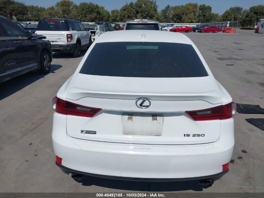 2015 Lexus Is 250 VIN: JTHBF1D27F5051482 Lot: 40492185