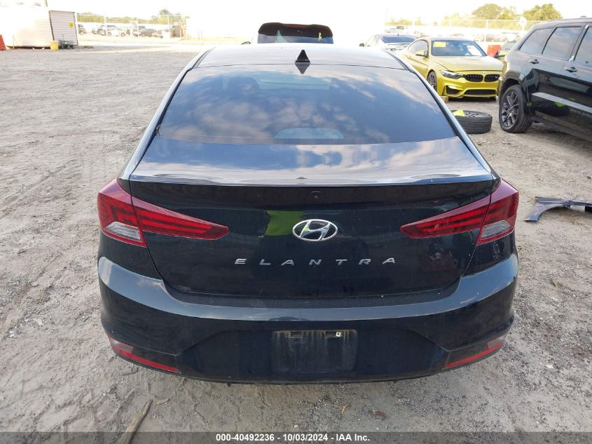 2020 Hyundai Elantra Sel VIN: 5NPD84LF9LH615686 Lot: 40492236