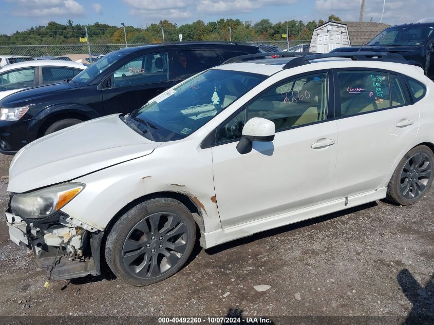 2013 Subaru Impreza 2.0I Sport Limited VIN: JF1GPAS65D2806062 Lot: 40492260