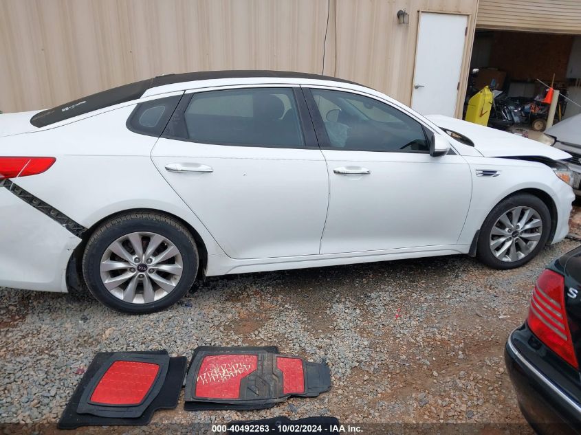 2016 Kia Optima Ex VIN: 5XXGU4L32GG097971 Lot: 40492263