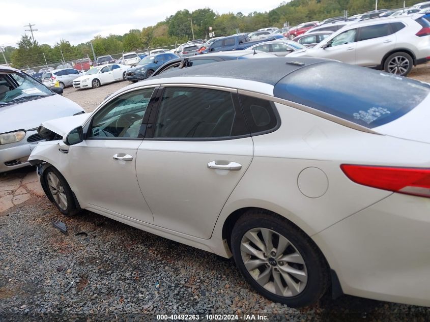 2016 Kia Optima Ex VIN: 5XXGU4L32GG097971 Lot: 40492263