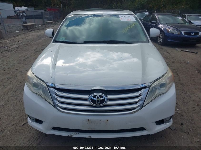 2011 Toyota Avalon VIN: 4T1BK3DBXBU422364 Lot: 40492293