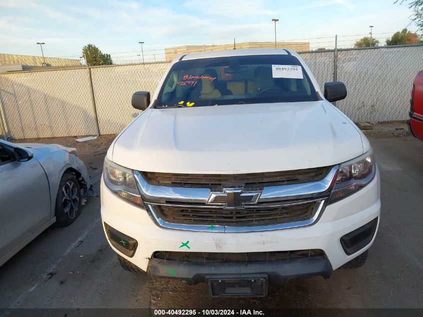 2015 Chevrolet Colorado Wt VIN: 1GCGTAE34F1226818 Lot: 40492295