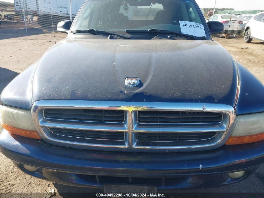 2002 Dodge Durango Slt VIN: 1B4HS48N82F120338 Lot: 40492298