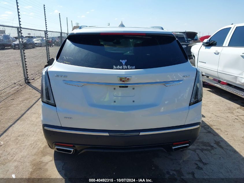 2023 Cadillac Xt5 Sport VIN: 1GYKNGRS5PZ216336 Lot: 40492315