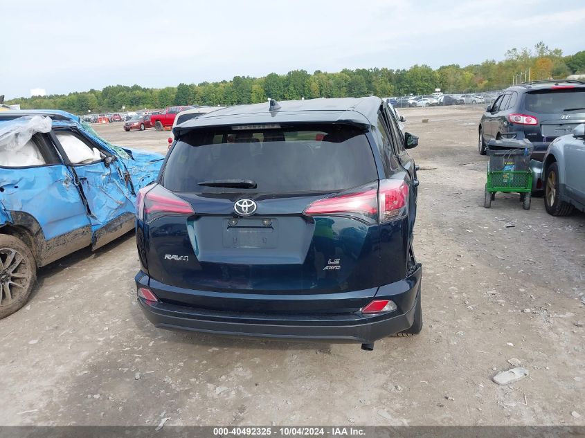 2018 Toyota Rav4 Le VIN: JTMBFREV6JJ226832 Lot: 40492325