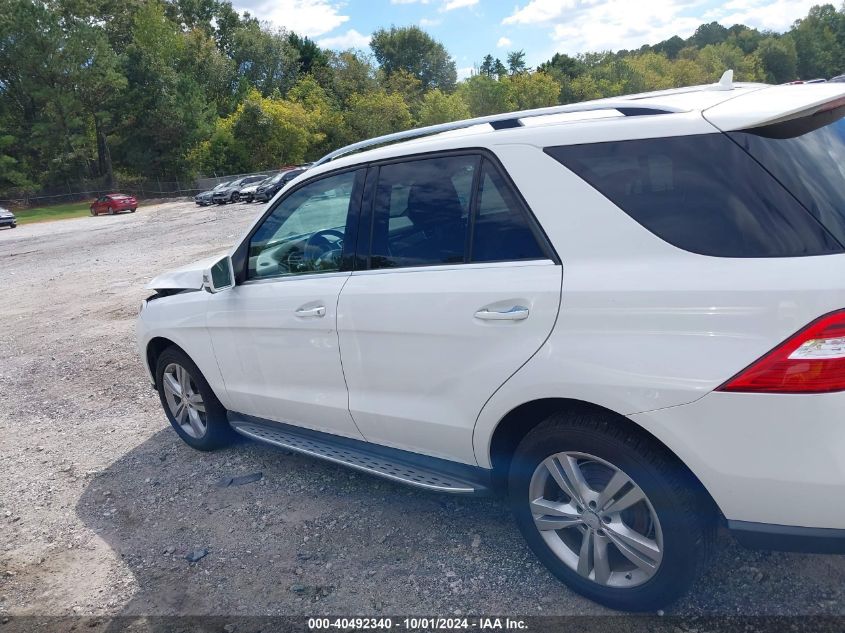 4JGDA5HB3EA285145 2014 Mercedes-Benz Ml 350 4Matic