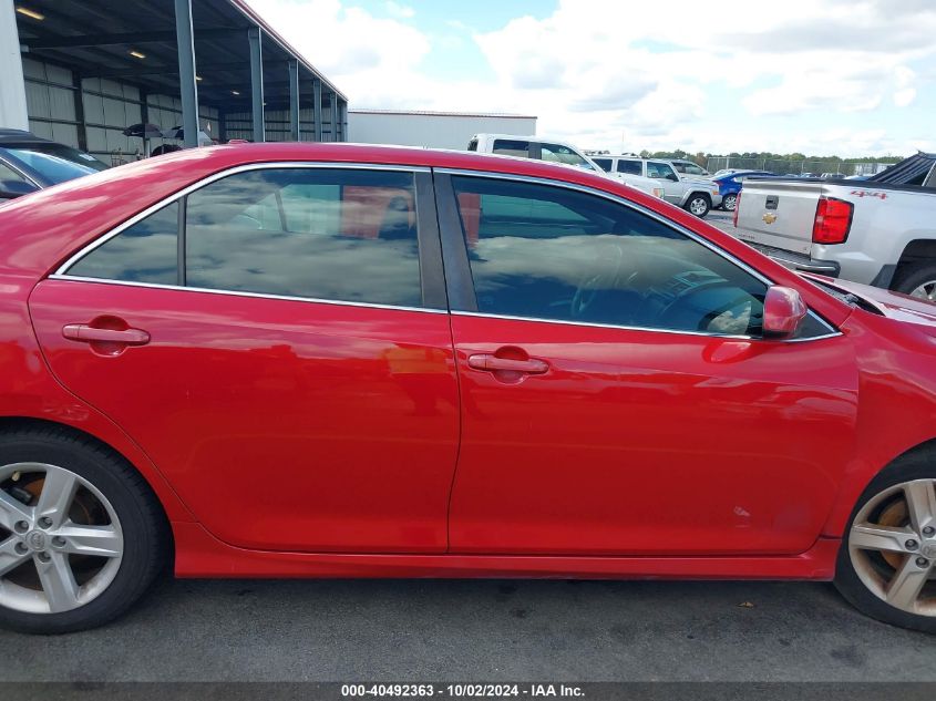 2014 Toyota Camry Se VIN: 4T1BF1FK0EU867707 Lot: 40492363