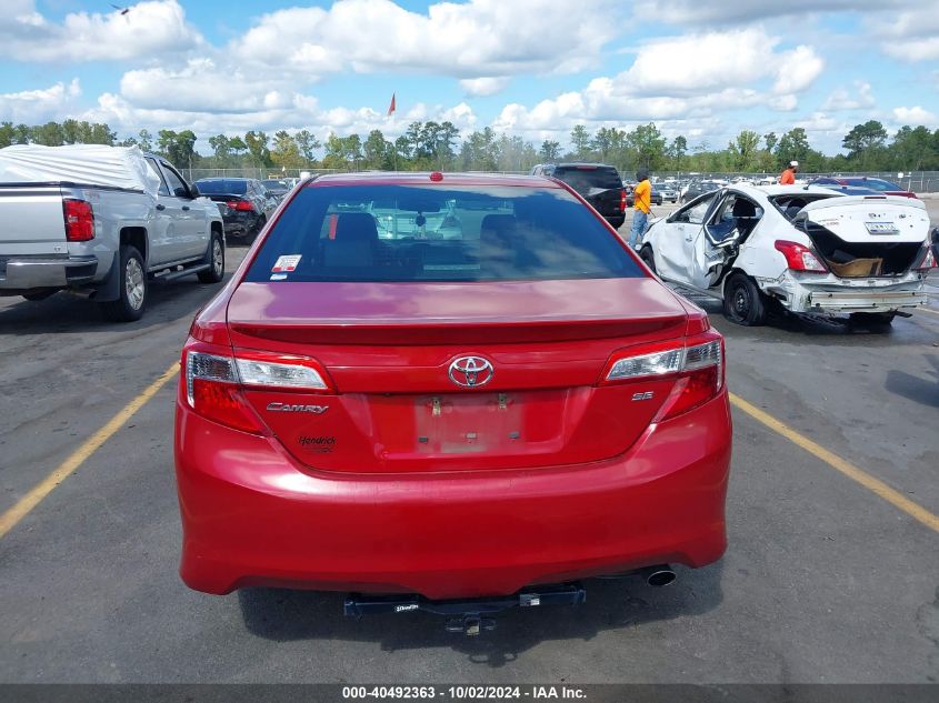 2014 Toyota Camry Se VIN: 4T1BF1FK0EU867707 Lot: 40492363