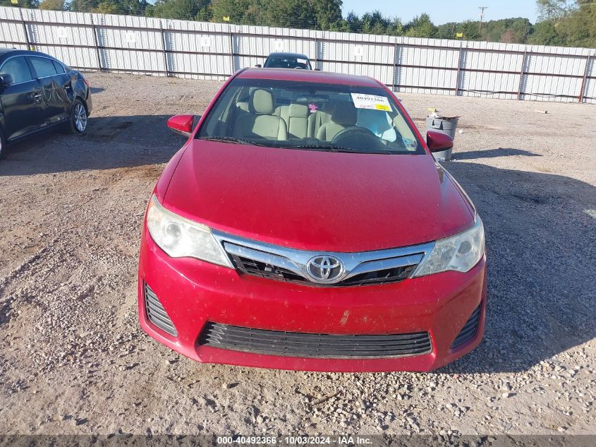 4T4BF1FKXCR211260 2012 Toyota Camry Le