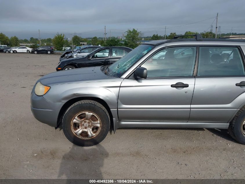 2007 Subaru Forester 2.5X VIN: JF1SG63627H704080 Lot: 40492386