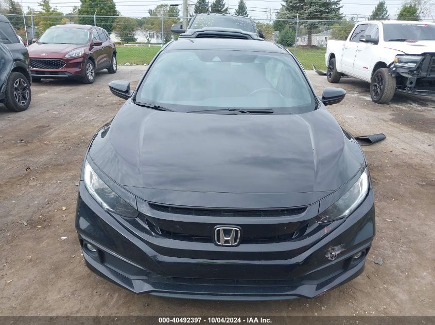 2020 Honda Civic Sport VIN: 2HGFC2F85LH600699 Lot: 40492397