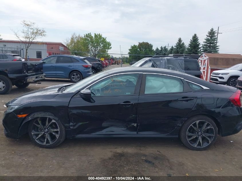 2020 Honda Civic Sport VIN: 2HGFC2F85LH600699 Lot: 40492397